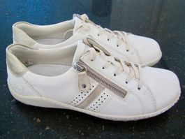 SNEAKER REMONTE CUIR BLANC