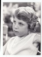 📸 Vintage Foto Mädchen Sommersprossen Agfa Papier 50er 60er