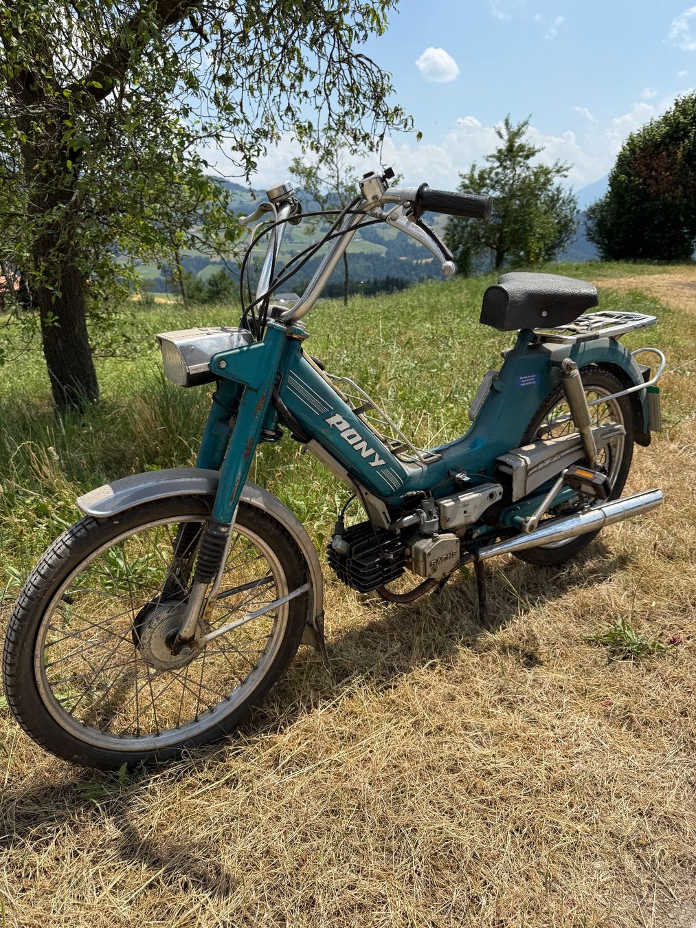 Sachs Ciclomotori: Sachs Pony 508 TSCH 7517 – Difettoso da Fahrni b. Thun venduto da Salzberger-FZH 1
