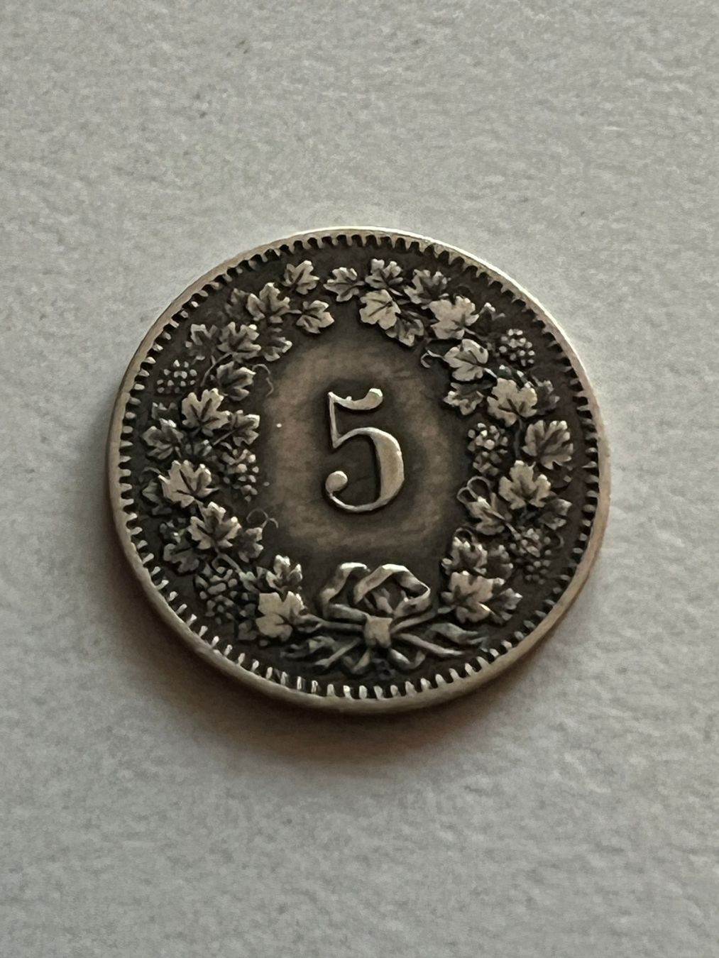 Toutes les monnaies: 5 Rp. 1876 – D'occasion à Schötz par Odpa 1