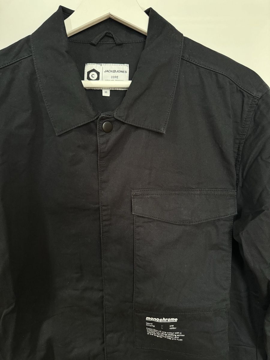 Camicie: Jack&Jones Hemd/Übergangsjacke schwarz – Nuovo (secondo la descrizione) da Maisprach venduto da jokoundklaas 2