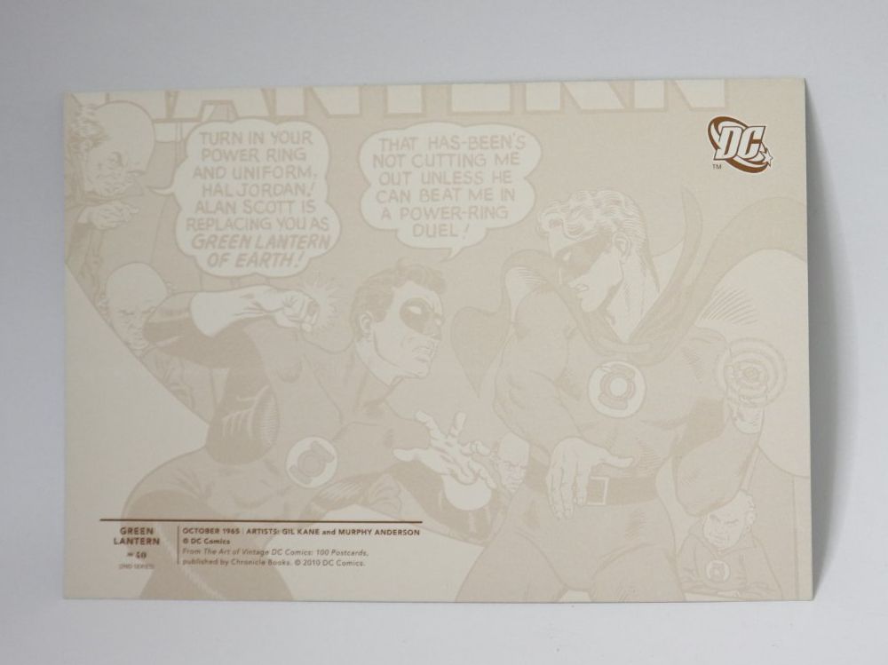 Ansichtskarten: AK DC Comics, Green Lantern, Postkarte 2010 – Neu (gemäss Beschreibung) aus Eschenbach SG von Astalavista 1