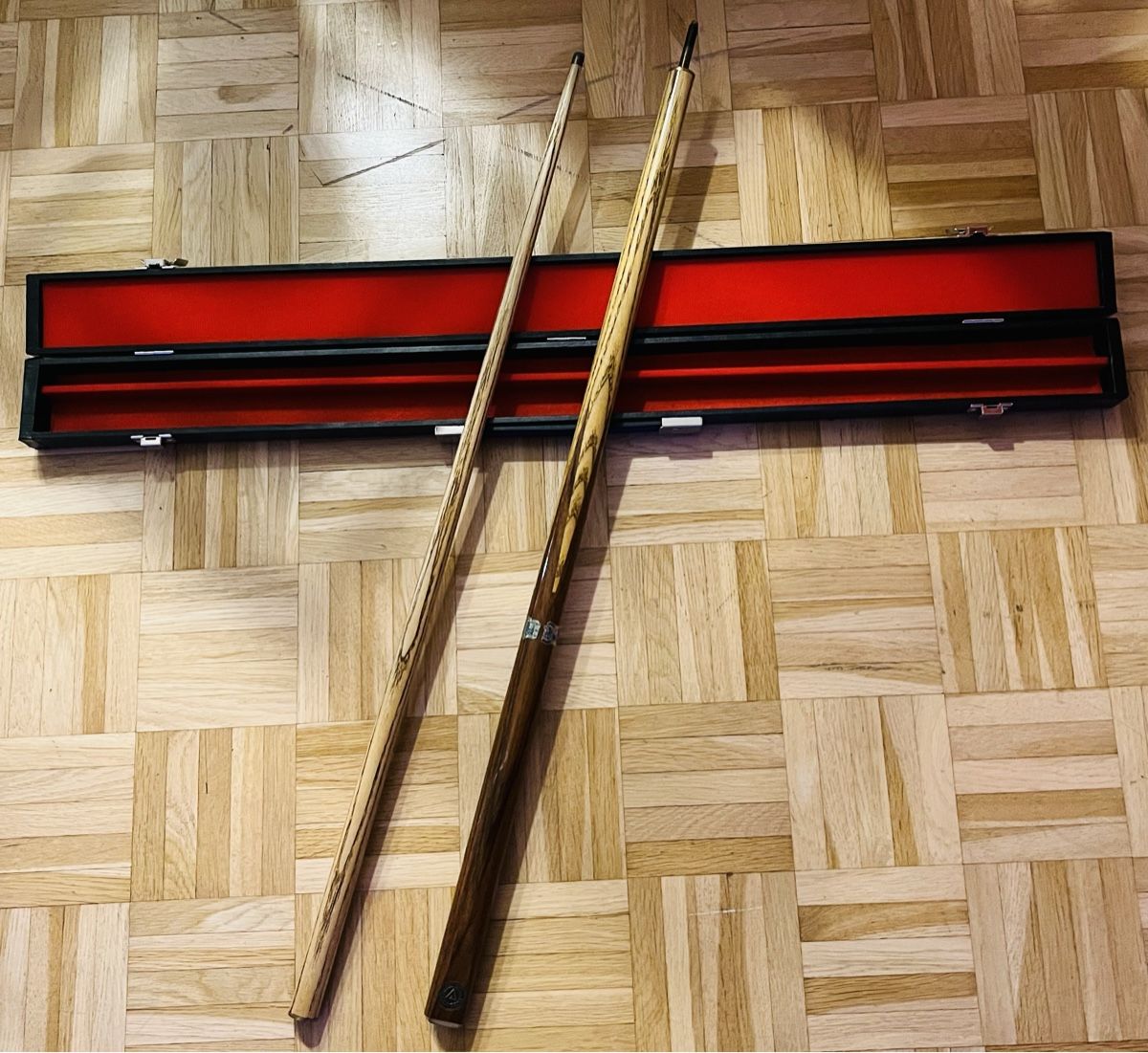 Giochi: Snooker Queue mit Etui, zweiteilig – Usato da Kloten venduto da Billard2 2