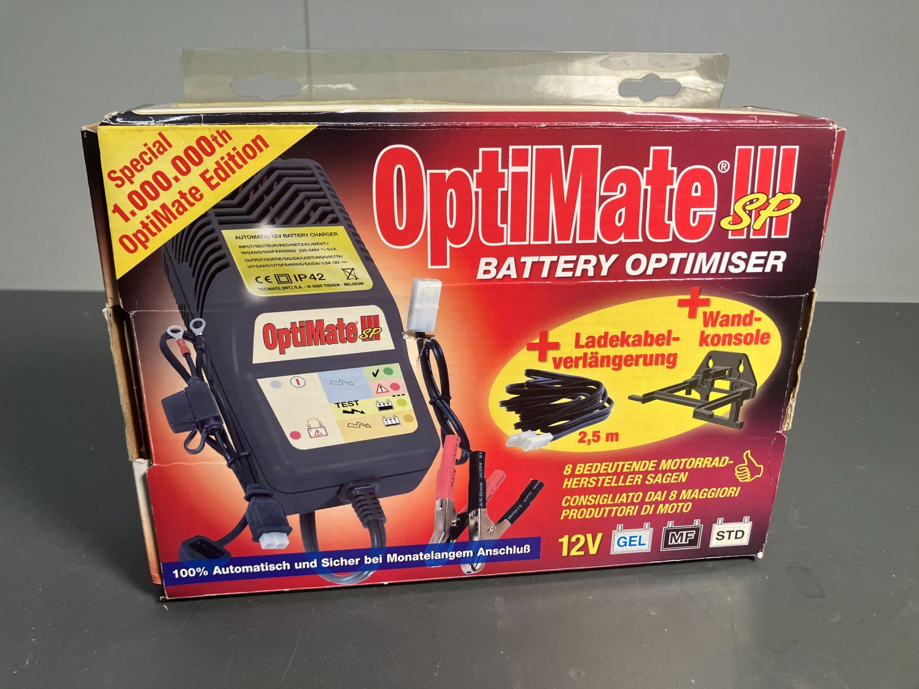 Ladegeräte: Optimate III SP Batterie Optimiser ohne Wandkonsole ab 1.- – Neu (gemäss Beschreibung) aus Lichtensteig von Buy24International
