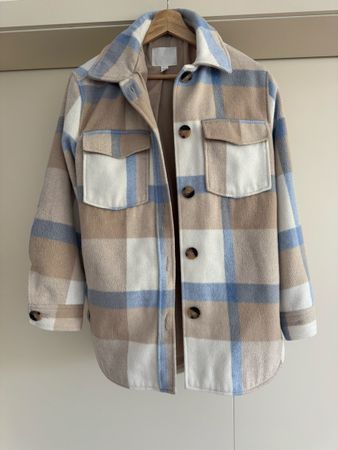 Styled oversize Übergangsjacke (Grösse M)