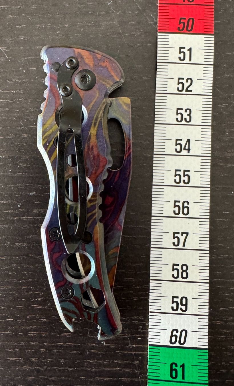 Coltelli tascabile: Handliches Klappmesser – Nuovo e nell'imballaggio originale da Winterthur venduto da YaV 3