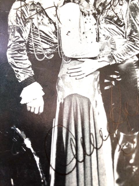 Autografi: ABBA Original Autogramm ESC Eurovision 1974 Waterloo – Usato da Wettingen venduto da ABBA-Retro 2