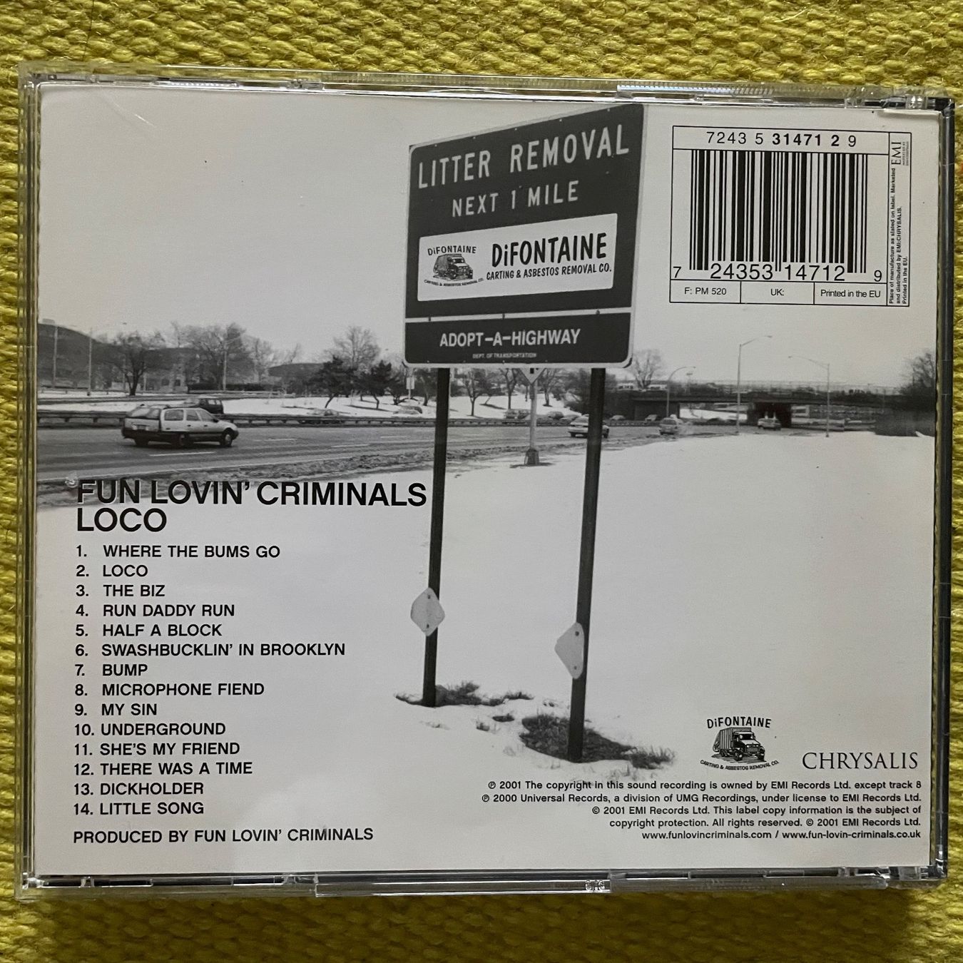 CD: FUN LOVIN CRIMINALS-LOCO – Usato da Rorschacherberg venduto da CD-Roli 1