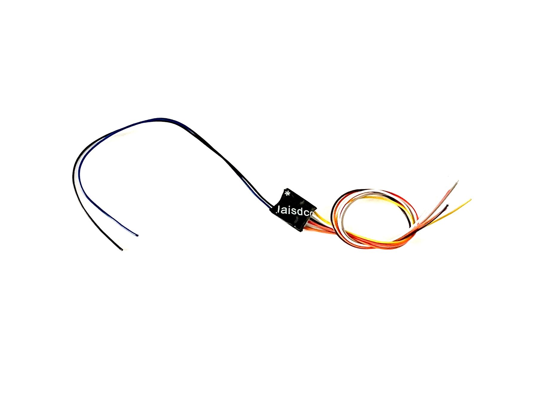 Modellini di ferrovie: Mikro-Lokdecoder KungFu DCC (6 Drähte) mit 2 Funktionen – Nuovo e nell'imballaggio originale da Brügg BE venduto da telegraphrail 1