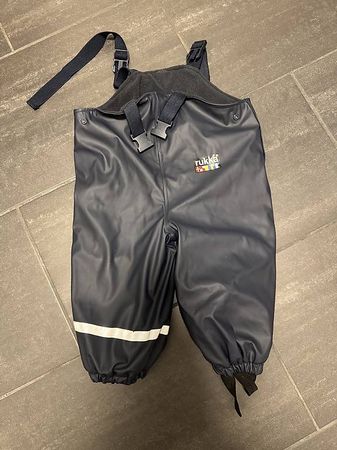 Regenhose gefüttert, Matschhose 86
