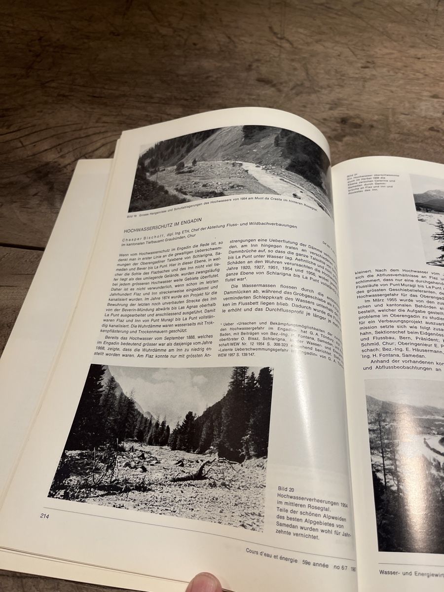 Libri: Engadin Sonderheft Wasser- und Energiewirtschaft – Usato da Zuoz venduto da Grr1974 3