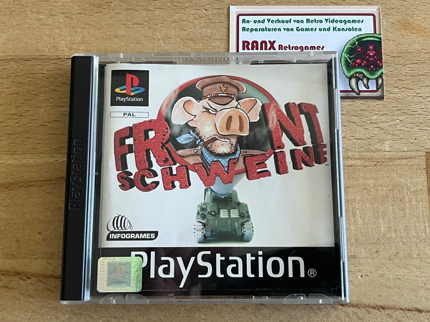 Sony Jeux: Frontschweine, PS1 PlayStation 1 Spiel – D'occasion à Thalwil par ranx