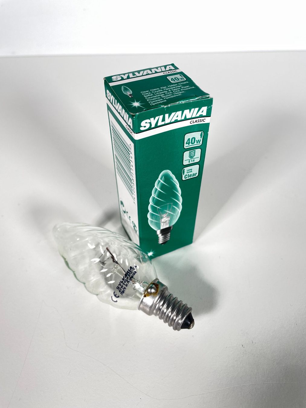 Lampade: 10x Kerzenlampe gedreht, 40W, dimmbar – Usato da Zürich venduto da Hedwig-steig 3
