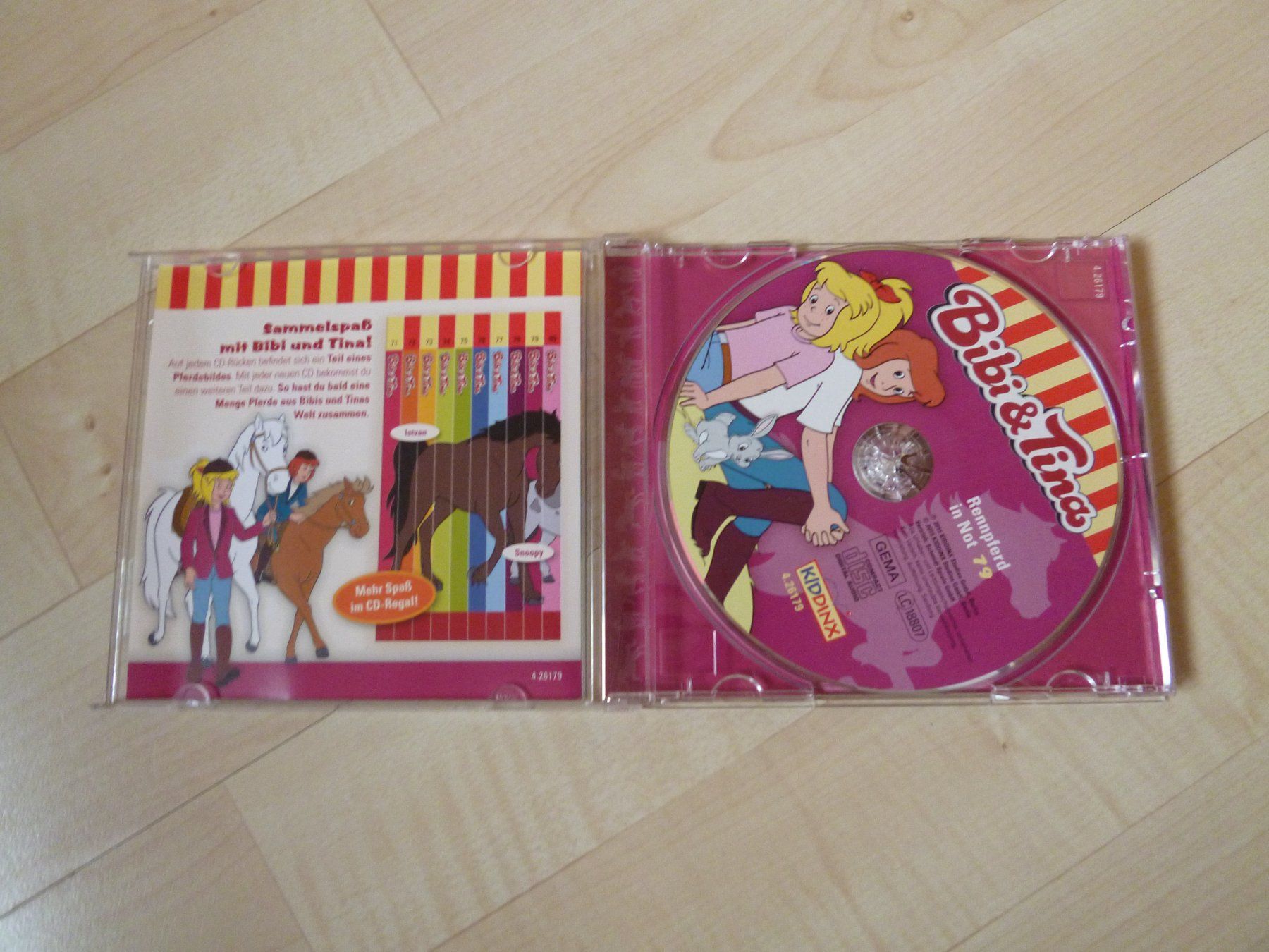 CD: CD Bibi & Tina  Rennpferd in Not  Nr. 79 – Usato da Dättlikon venduto da Mamakuga 1