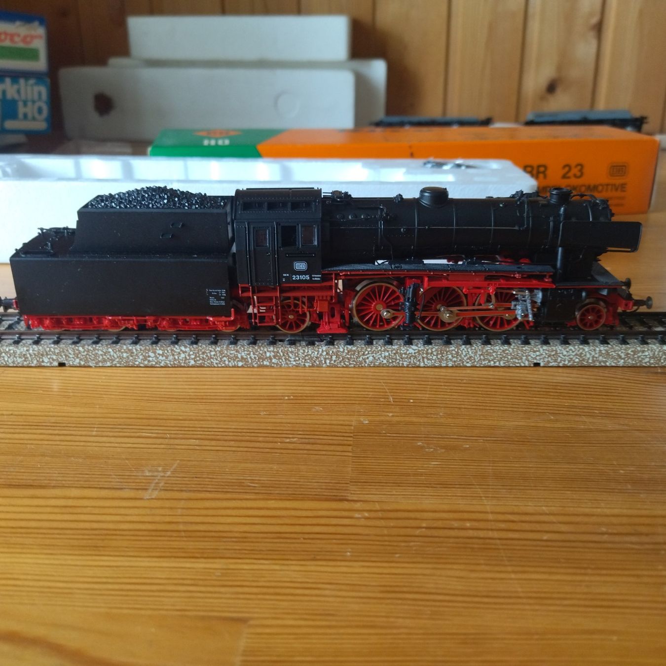 Roco Modellini di ferrovie: Roco Dampflok BR 23 (595) – Usato da Basel venduto da BeanieUp 1