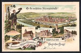 Litho Hann. Münden, 1. Mündener Heimat
