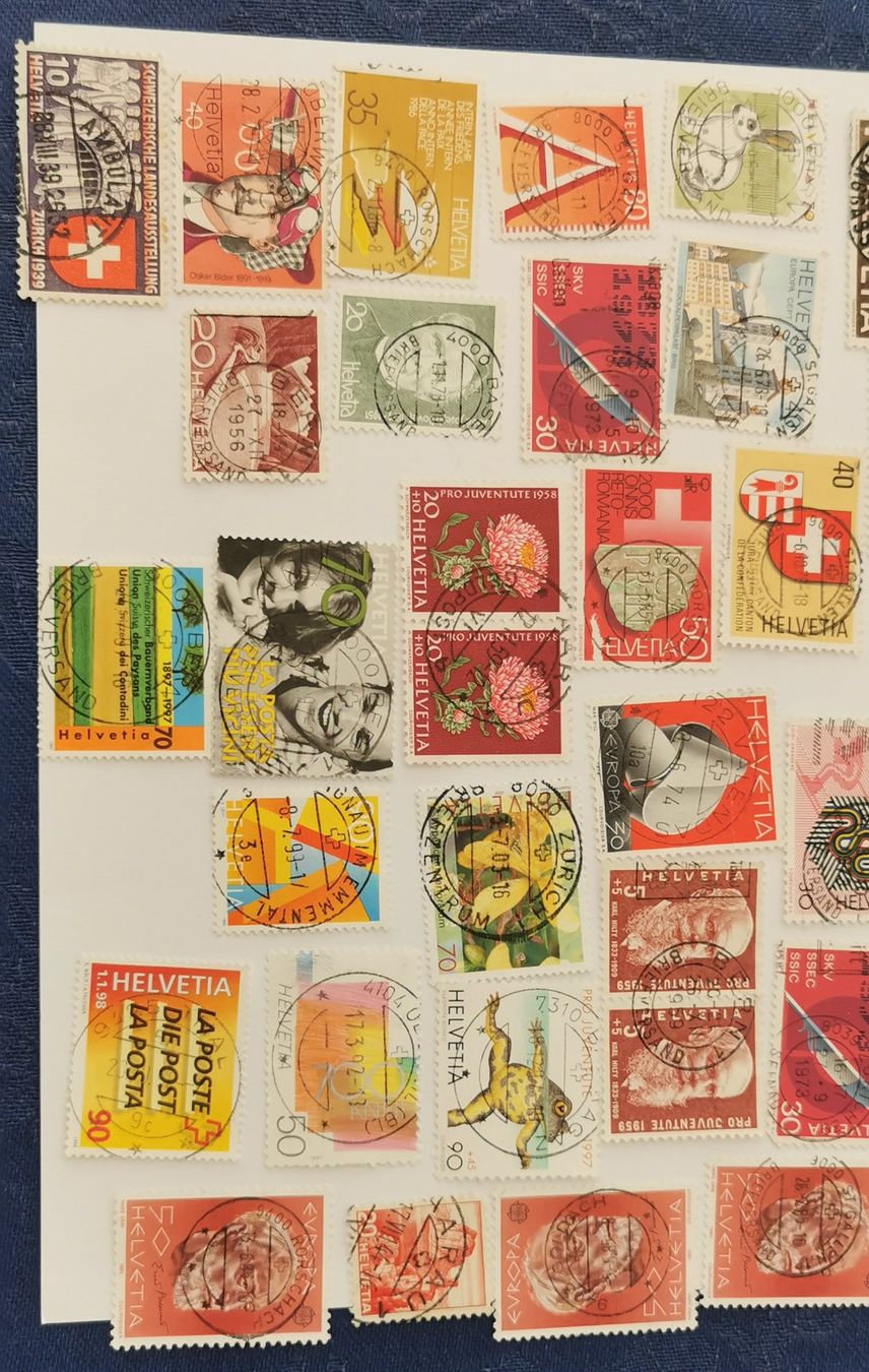 Alle Briefmarken: Voll-Stempel – Gebraucht aus Aadorf von Chnorli-Furz 1
