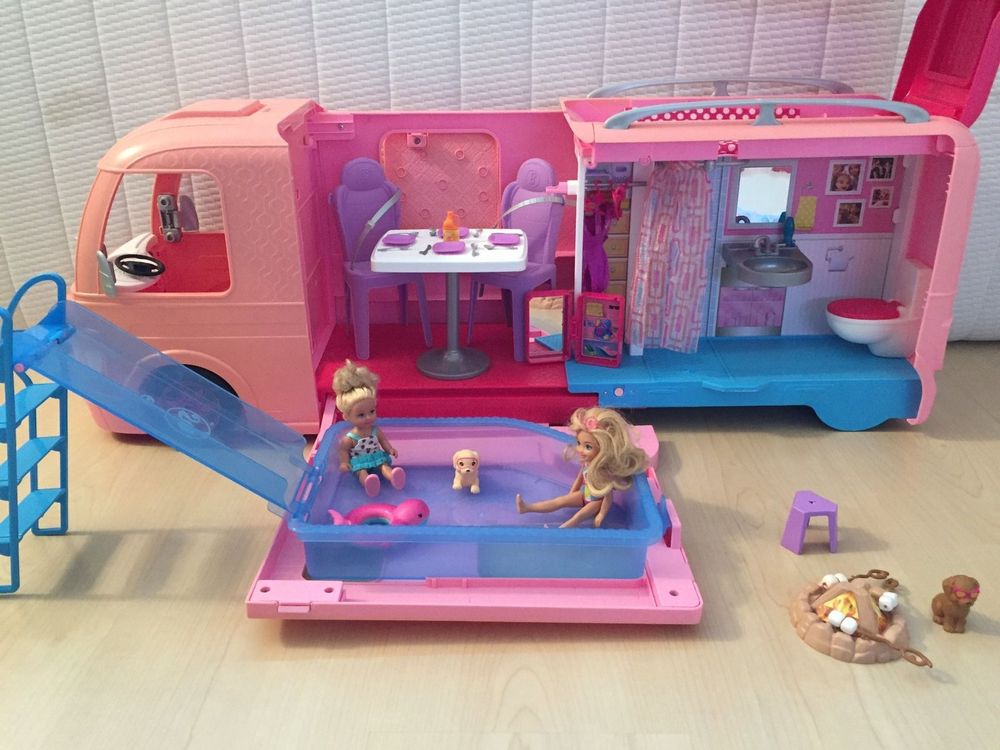 Barbie Wohnmobil Mit Pool