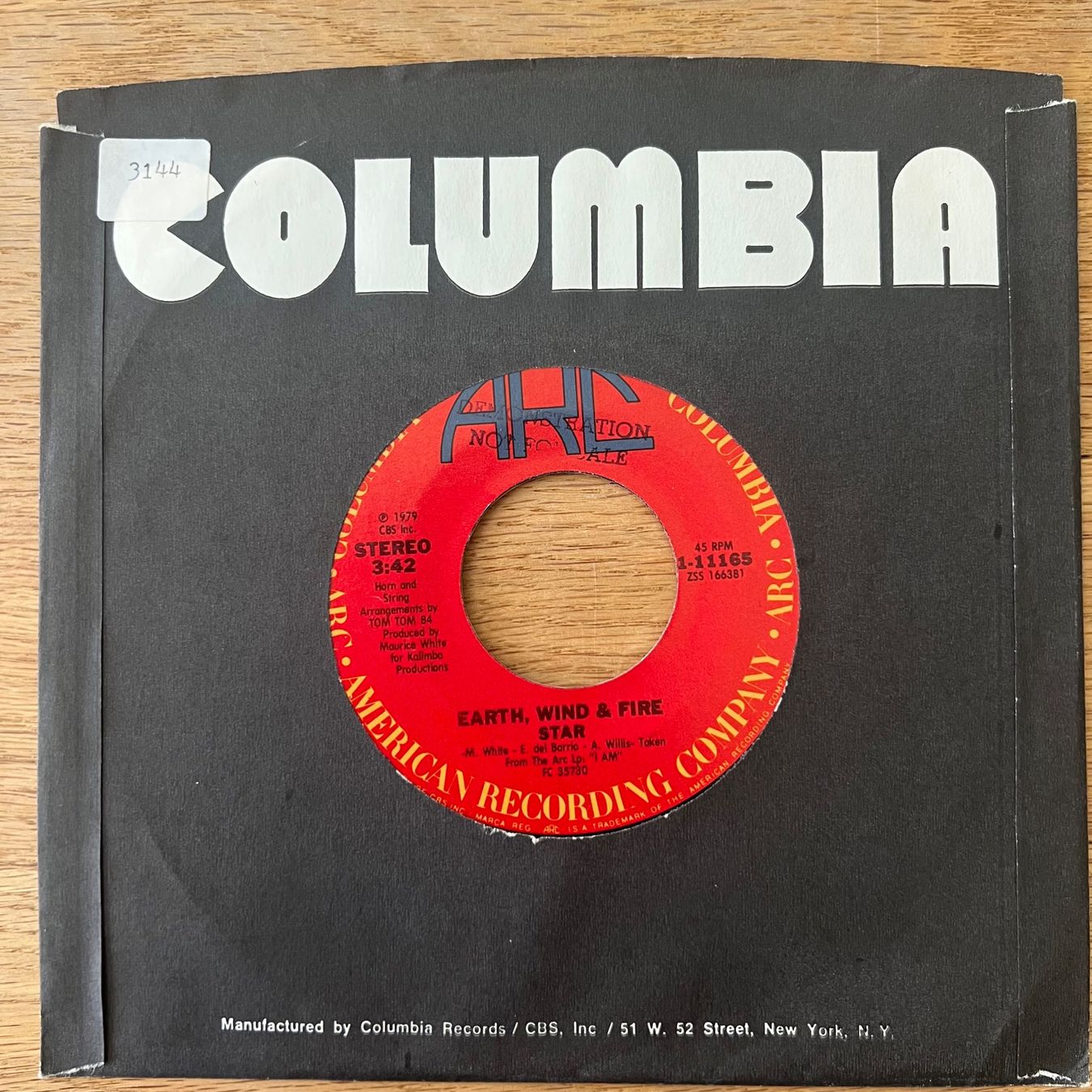 Dischi in vinile: Earth, Wind & Fire - Star / 1. US-Press. 1979 - Very nice – Usato da Gais venduto da soundcave57
