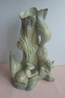 Vintage Eichhörnchen-Vase handbem. Villamarchante Spain 32cm