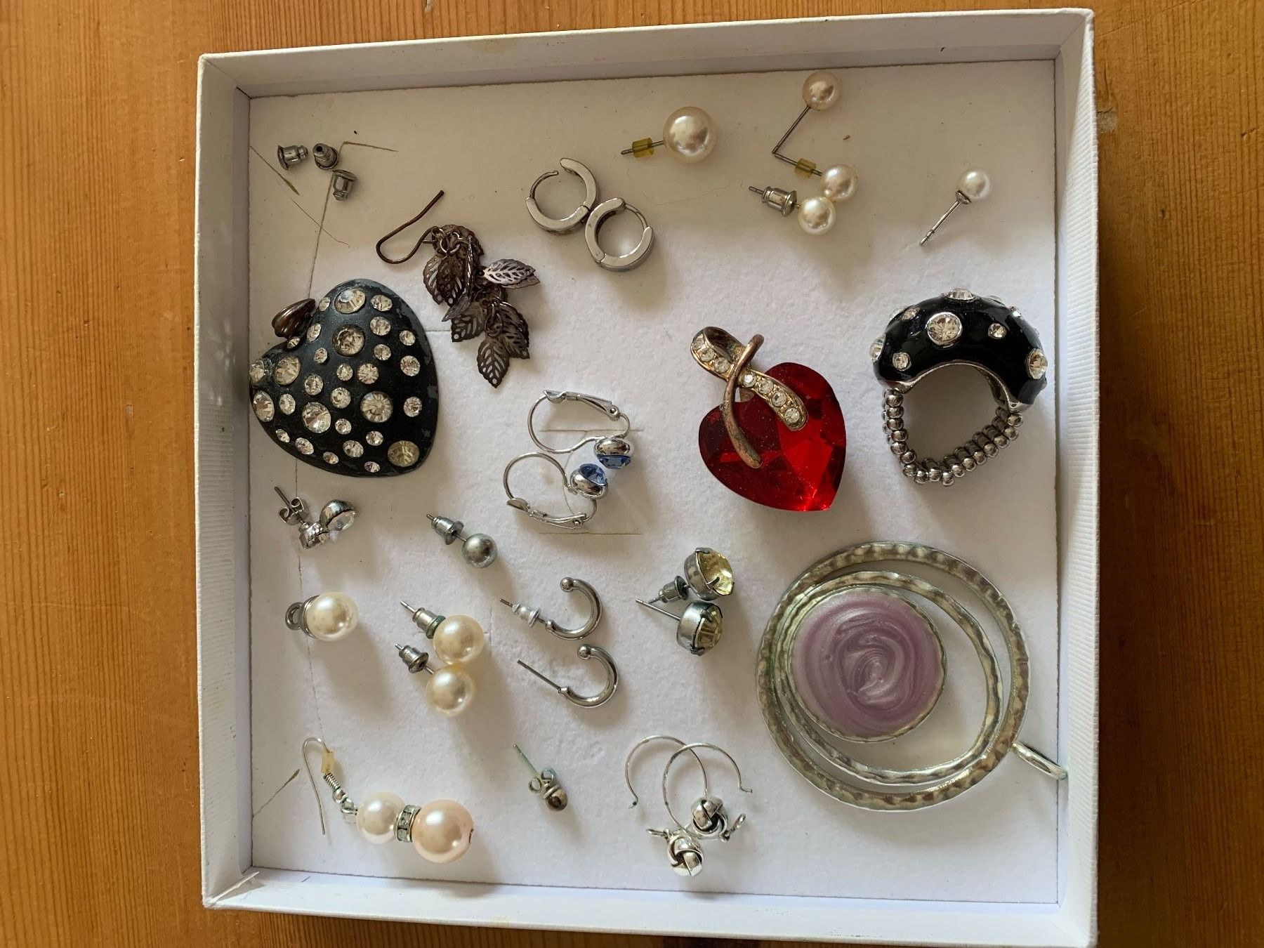 Altri gioielli: Schmuckset div. Ohrringe, Ringe, Anhänger – Usato da Bellinzona venduto da eri_5kqz