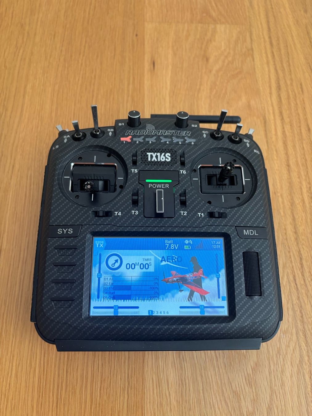 Radiomaster Telecomando: Radiomaster TX16S MKII 4-in-1 – Usato da Spiez venduto da LoooooKe