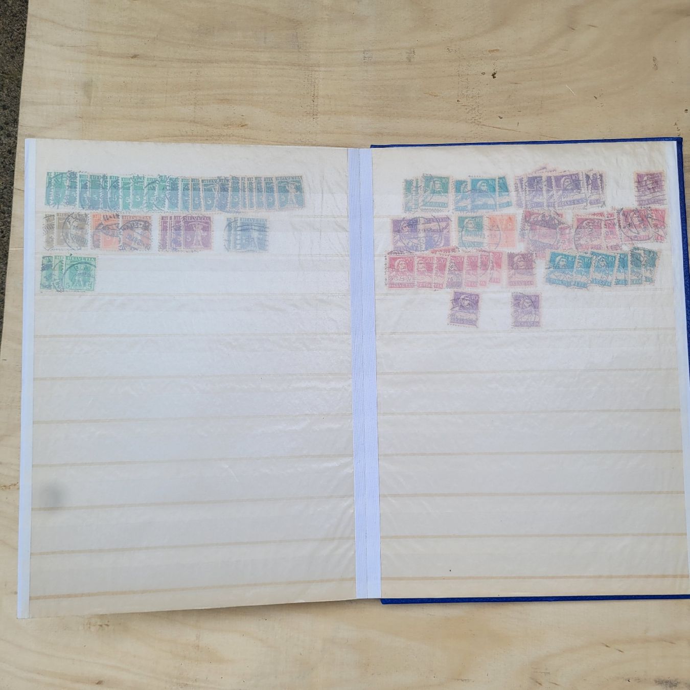 Alle Briefmarken: Briefmarkensammlung CH & Welt – Gebraucht aus Zürich von Ok4u 5
