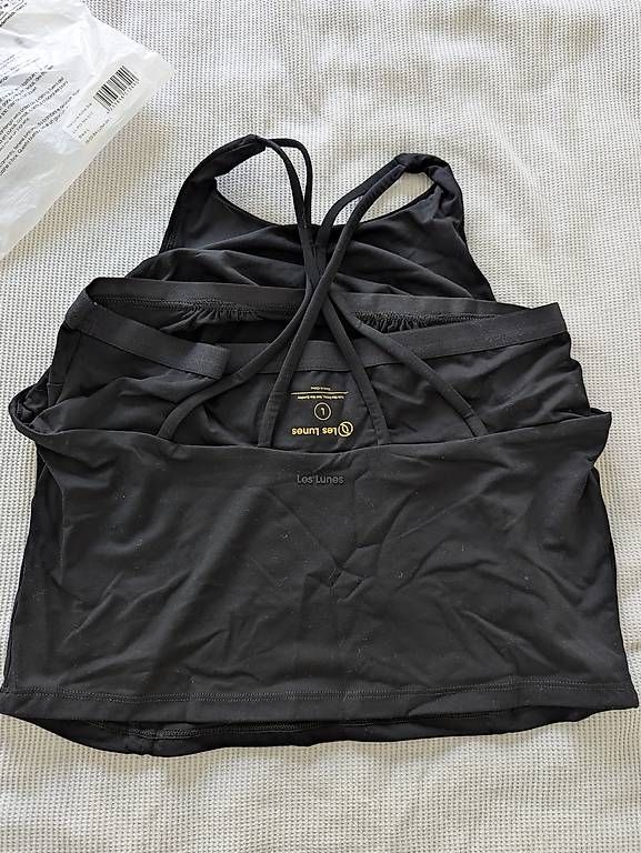 Top: The Luna Active Bra Schwarz – Usato da Uitikon Waldegg venduto da moaloha21 3