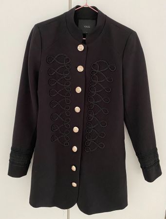 Mantel, schwarz, Gr. S
