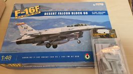 1:48 F-16 F Desert Falcon UAE Resin-Cockpit - Kinetic K48008