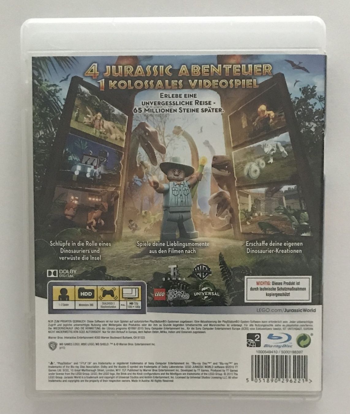 Giochi: PS3 - LEGO Jurassic World – Usato da Allschwil venduto da Bullach 2