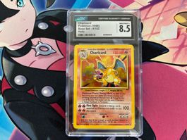 1999 POKEMON Charizard Holo Base Set EN CGC 8.5