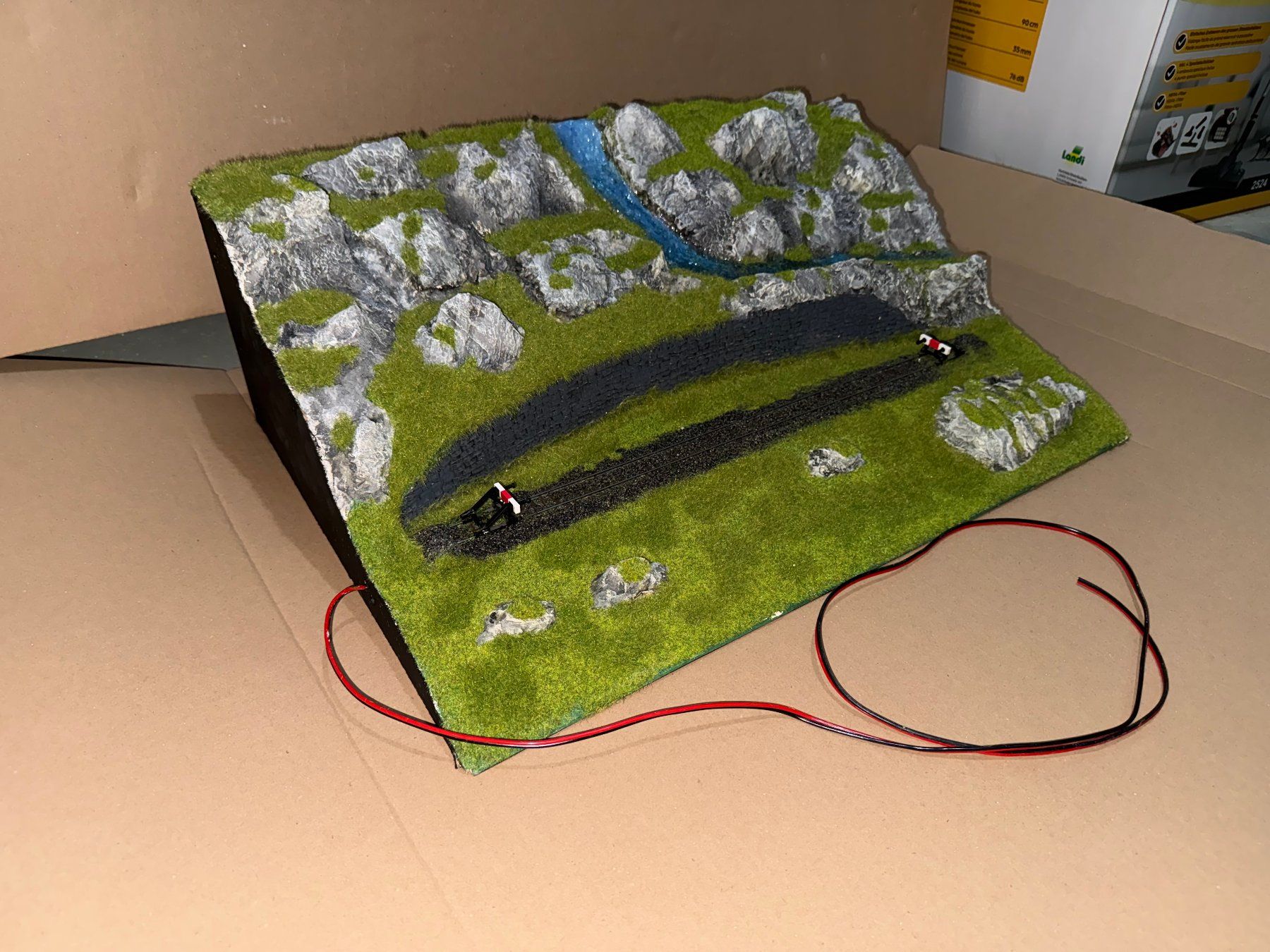 Märklin Modelleisenbahnen: Modelleisenbahndiorama Programmiergleis H0 – Gebraucht aus Kirchberg BE von Chrigu_86 1