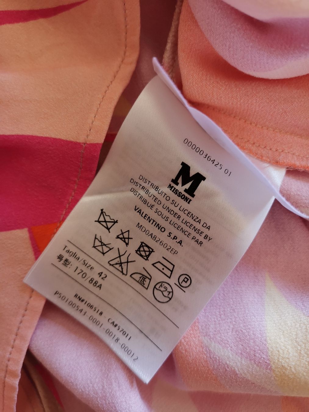 Missoni Tuniche: Tunika von Missoni – Usato da Uerikon venduto da pink_flamingo 4