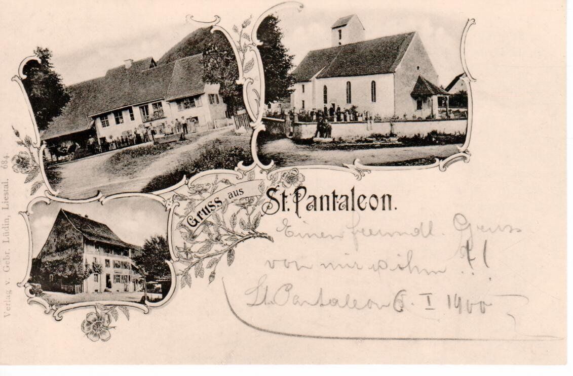 Cartoline postali: Gruss aus St. Pantaleon – Usato da Wolhusen venduto da Curver9