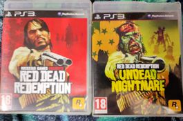 Jeux PS3 Red Dead Redemption et Undead Nightmare complet