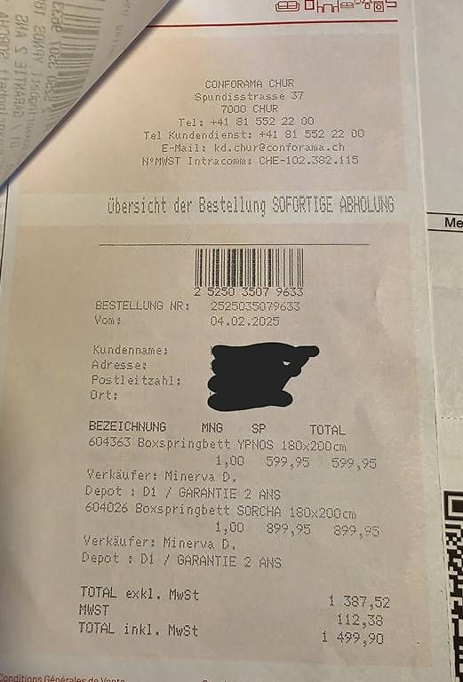Betten: Boxspringbett Sorcha 180x200  – Gebraucht aus Unterwasser von mic_n5hh 6