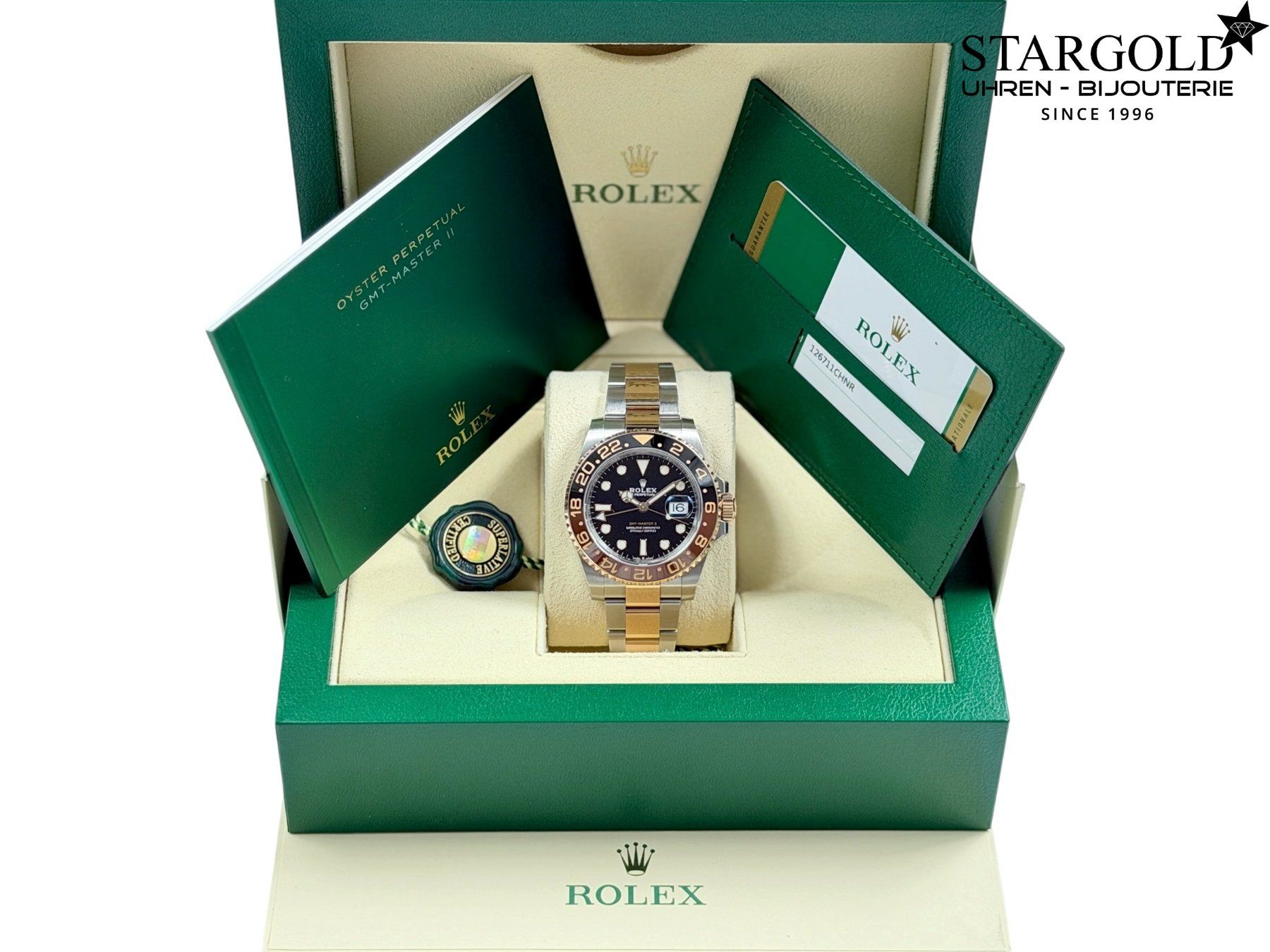Rolex Uhren: Rolex GMT-Master II "Rootbeer" - 126711CHNR – Gebraucht aus Zürich von Stargold-Uhren 1