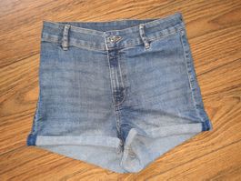 Jeans Shorts High-Waist Gr. 164 (38)