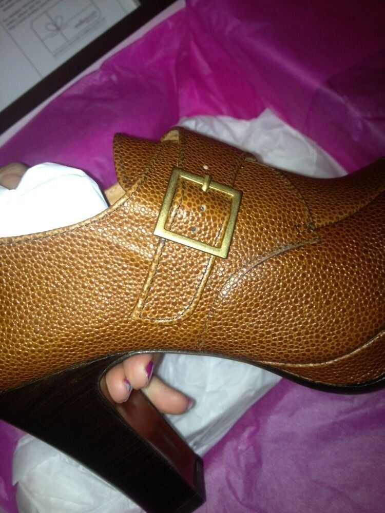 Chie Mihara Damenschuhe: Chie Mihara cocodrilo Peep-Toes Pumps Braun Gr. 38 – Gebraucht aus Brütten von Style-Snob 5