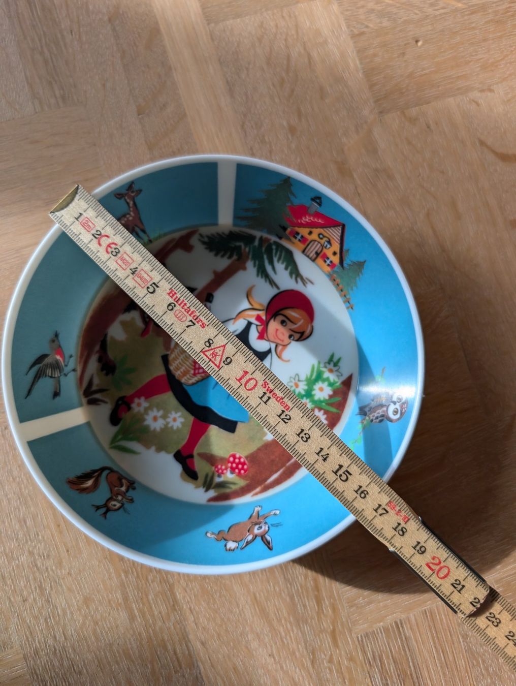 Piatti: Ornamin Kinderteller vintage Rotkäppchen – Usato da Spiegel b. Bern venduto da Jey77 2