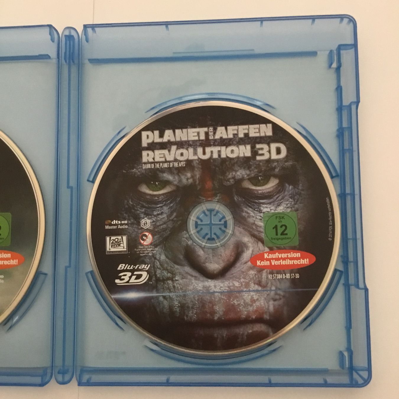 Tutti i DVDs: Planet der Affen Revolution - Blu Ray 3D + Blu Ray – Nuovo (secondo la descrizione) da Blauen venduto da sternchen66 2