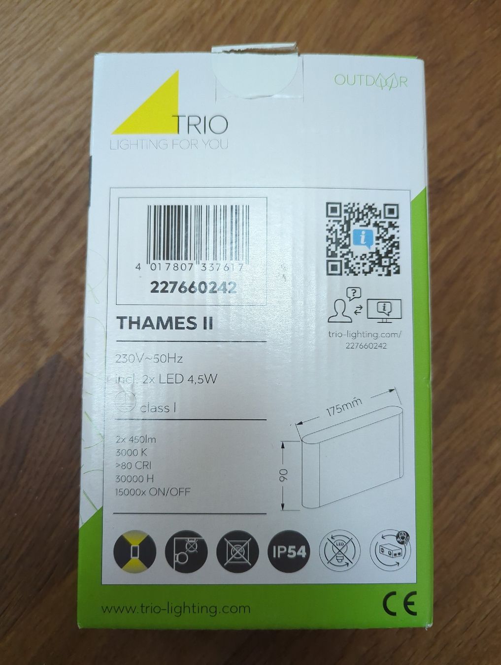 Lampade: Wandleuchte - Thames 2 – Nuovo e nell'imballaggio originale da Dübendorf venduto da luzi_8810 2