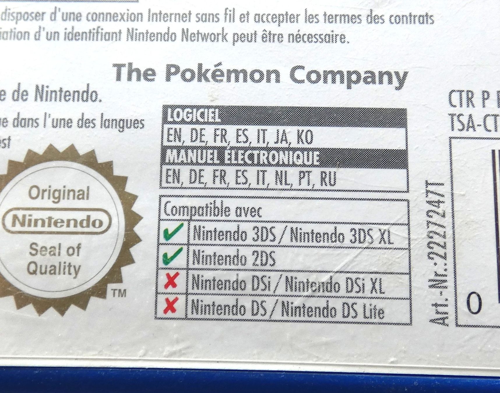 Nintendo Giochi: Nintendo 3DS - POKEMON Sapphire Alpha – Usato da La Sarraz venduto da classicworldcoins 2