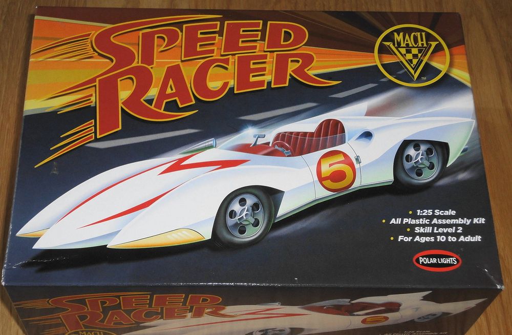 POLAR LIGHTS SPEED RACER MACH 5 1:25 (Neu (gemäss Beschreibung)) in ...
