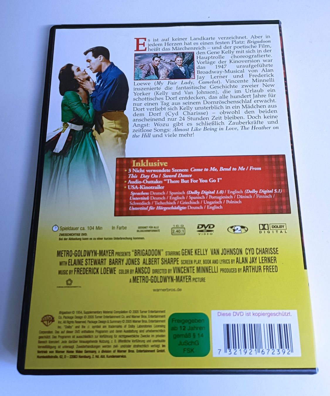 Tous les DVDs: Brigadoon (1954) – D'occasion à Köniz par Movieportal007 1