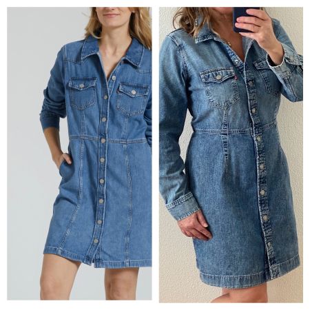 LEVI’S Jeanskleid Gr.M/S NP 132 Fr.