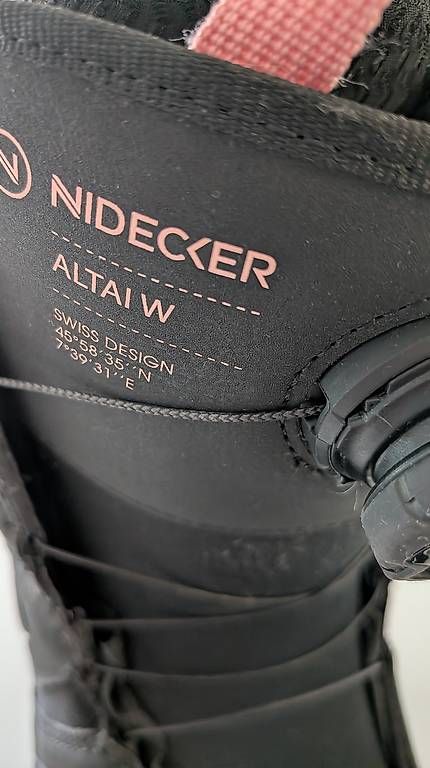Herrenschuhe: Snowboardschuhe Nidecker Altai W  – Gebraucht aus Buchs AG von eva_7l6z 2