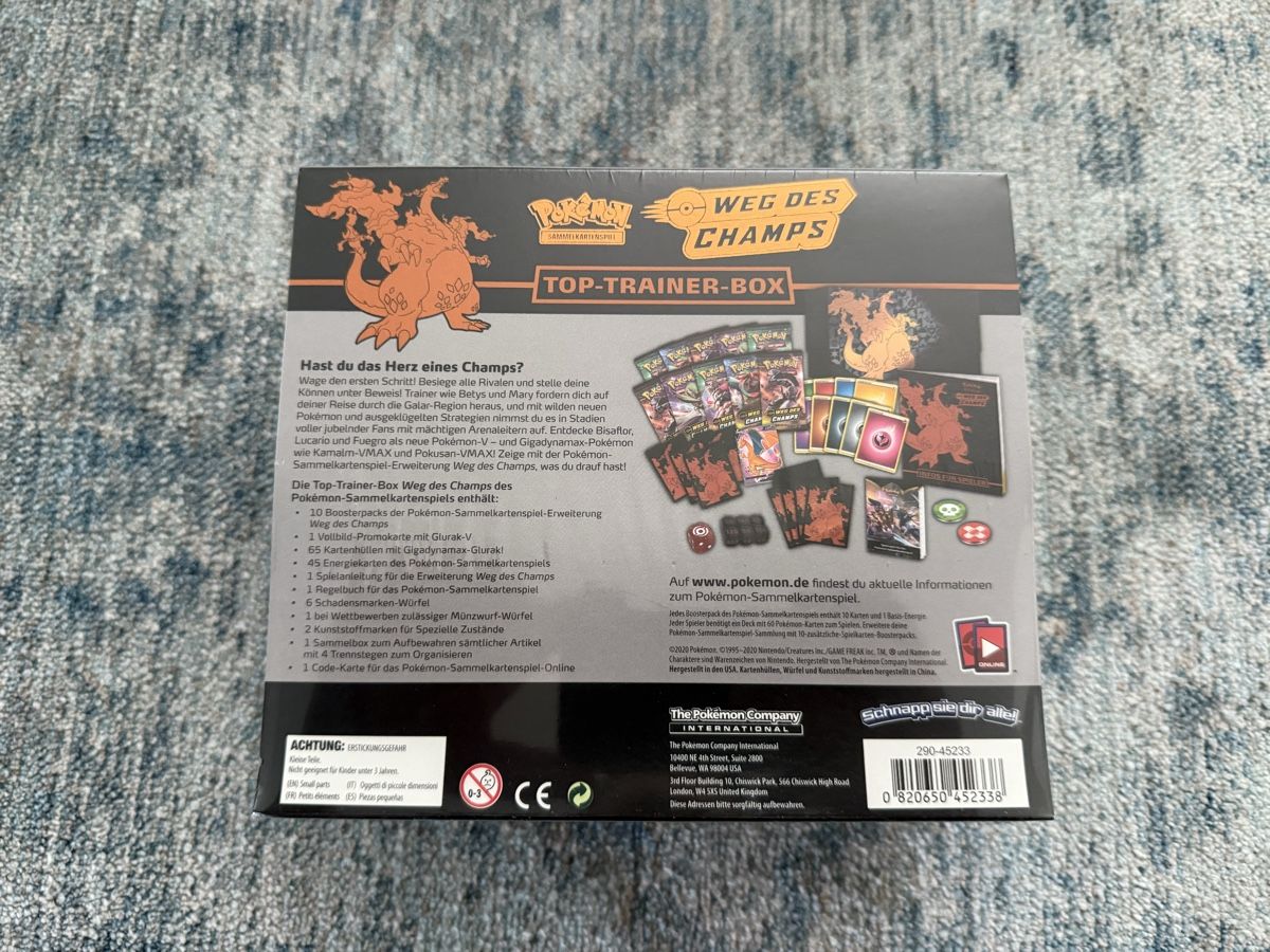 Pokémon Sammelbilder & Trading cards: Pokemon Weg des Champs ETB – Neu und originalverpackt aus eglisau von schmied1992 2
