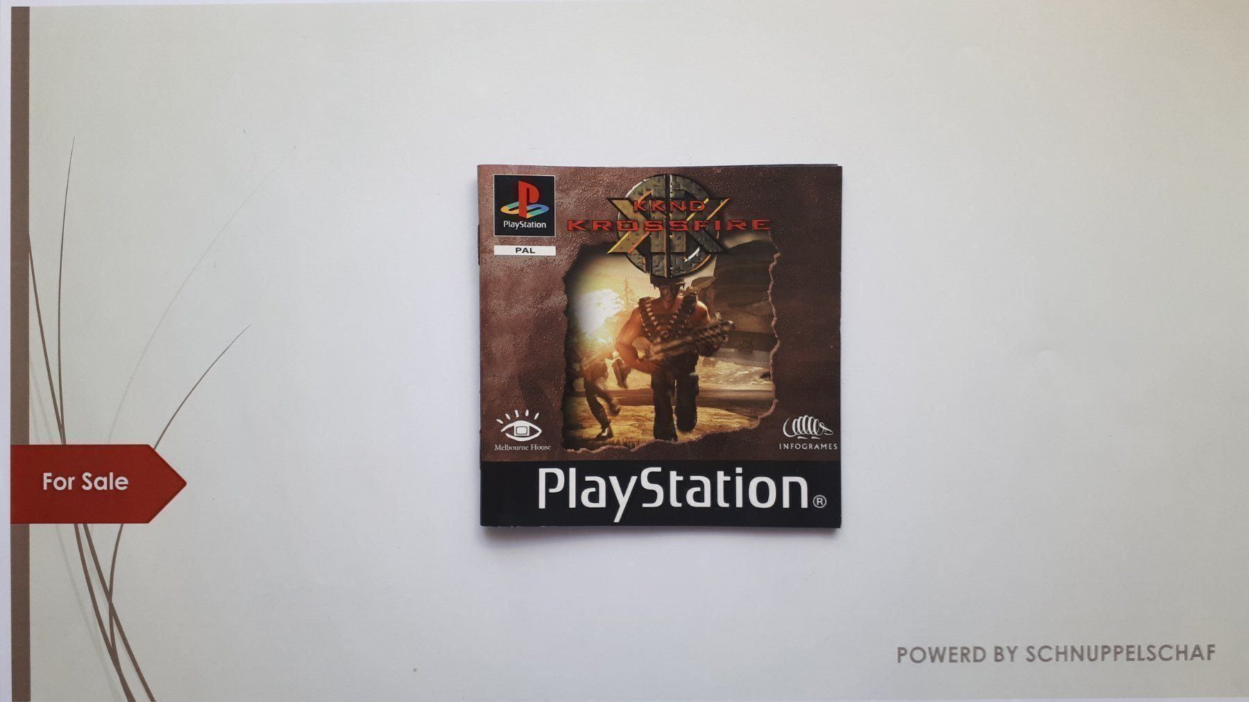 Sony Giochi: KKND Krossfire PS1 – Usato da Klingnau venduto da Schnuppelschaf 2
